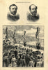 North Parade, Scarborough opening. Edward Malet. Percy Anderson 1890 old print
