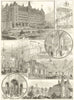 Hotel Metropole Brighton Dining room Turkish Bath Kitchen Ball Room. Sussex 1890