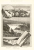 Sweden. Toppö fall Trolhätta Canal Gripsholm Mälar Rista Areskutan Storbro 1890