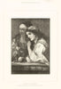 Don Quixote's Niece & Housekeeper. In the Royal Academy 1891 old antique print