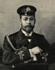 Prince George of Wales. Later King George V. Royalty 1892 old antique print