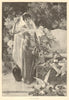 Life in the harem. Pretty Ladies. Birds 1893 old antique vintage print picture
