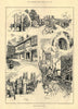 York: Micklegate Bar St. Dilliam's College St Margarets Bootham Shambles 1893