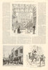Banqueting hall Hatfield House Hampton & Sons Syrian Egyptian Quarter Cairo 1894