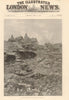The Queen of Madagascar's proclamation to her people 1895 old antique print