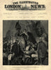 Battle of Quebec 1759: General Wolfe singing a drinking song. Canada 1896