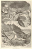 Rambling sketches: Clovelly. Devon 1897 old antique vintage print picture