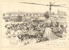 The Duke of York watching the jumping competition at the Dublin Horse Show 1897