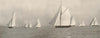 Cowes Regatta Emperor's cup. German Emperor's Yacht Hohenzollern Bergen 1899