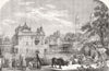 AMRITSAR. A Sikh Temple. India 1858 old antique vintage print picture