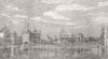 AMRITSAR. Sacred Tank, and marble causeway leading to a Sikh Temple 1858 print
