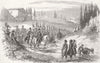 CONSTANTINOPLE (ISTANBUL) . New Regiment of Cossacks of the Don 1853 old print
