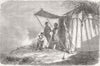 ROYALTY. Omer Pacha at the Battle of Oltenita 1853 old antique print picture