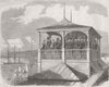 STOCKHOLM. Prince of Wales at the Pavilion in the Mosebacke Garden 1864 print