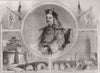 CHINA. The Xianfeng Emperor. Hien Fou, the Emperor of China 1860 old print