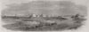 CHINA. Nien Rebellion. the Forts at the Mouth of the Pehtang River c1860 print