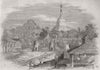 RANGOON.Second Anglo-Burmese War.The Burmese War-The Yangon Pagoda. Burma 1852