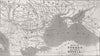 TURKEY. Map of Turkey and part of Russia 1853 old antique plan chart