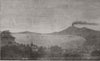 NAPLES. The Comet, seen at Castellamare, Bay of Naples. Astronomy. Italy 1853