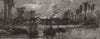 KENYA. Slave trading village destroyed by HMS Briton and Daphne 1873 old print