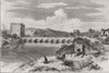 CORDOBA. Sketches in Spain. The Old Bridge. Spain 1873 antique print