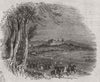 GERMANY. Sachsen (Saxony Saxe) -Coburg-Gotha. Gotha 1844 old antique print