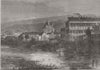 TBLISI. Tbilisi. Armenian cathedral Church. Georgia 1874 old antique print