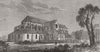 FRANCE. Abbey church of Pontigny 1874 old antique vintage print picture