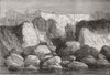 FRANCE. Marshal Bazaine's escape from Île Sainte-Marguerite 1874 old print