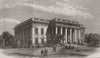 CALCUTTA (KOLKATA) . The Courthouse. India 1871 old antique print picture