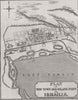 SUEZ CANAL. Plan of the town and inland port of Ismailia. Egypt 1869 old map