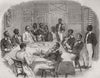 HONDURAS. Mosquitia. The King of Mosquitia in council 1847 old antique print