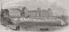 ITALY. Frascati-les bains de mer 1847 old antique vintage print picture