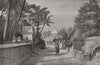 THIRUCHCHIRAPALLI. Tiruchirappalli. Mosque of Nuthur. India c1875 old print