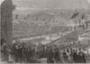 ITALY. Victor Emmanuel II. Entrance of the King of Italy into Verona 1866