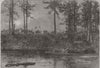 CANADA. First breaking ground for the Lake Huron and Ontario ship canal 1866