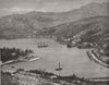 CROATIA. Gravosa, on the Adriatic coast. Combined European fleet 1880 print