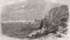 ITALY. New aqueduct at Trieste-present state of the works 1856 old print