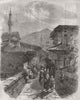 BROUSSA. Bridge. Turkey 1855 old antique vintage print picture
