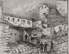 PUYCERDA. First Spanish Republic. Inside the town gate. Spain 1874 old print
