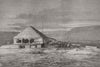 CANADA. Northumberland House, Beechey Island, August 26 1875 old antique print