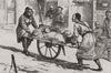 CHINA. The famine in China-children for sale at Shandong 1877 old print