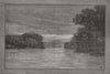 CANADA. Piko Hill, above Middle Camp 1881 old antique vintage print picture