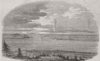 CAPE BRETON. Louisburg harbour. Canada 1850 old antique vintage print picture