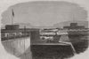CALLAO. Forts and batteries. Peru 1866 old antique vintage print picture