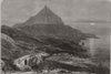 SPAIN. The peak of Tenerife 1867 old antique vintage print picture
