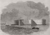 LAKE CHAMPLAIN. Fort Montgomery, at Rowse's (Rouses) Point. New York 1861