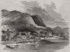 PANAMA. Americans converting canoes into Schooners, in the Bay of Panama 1849