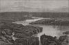OREGON. The Modoc Indian War. Lower Klamath Lake, scene of the massacre 1873