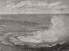 YELLOWSTONE. Washburn-Langford-Doane Expdn. Hot Sulphur Spring. Wyoming 1873